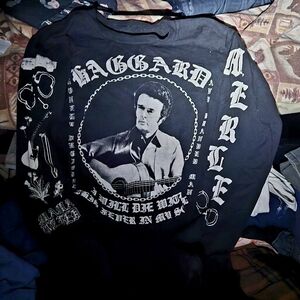 Merle Haggard Cult Of Cult Mama Tried Long Sleeve Shirt